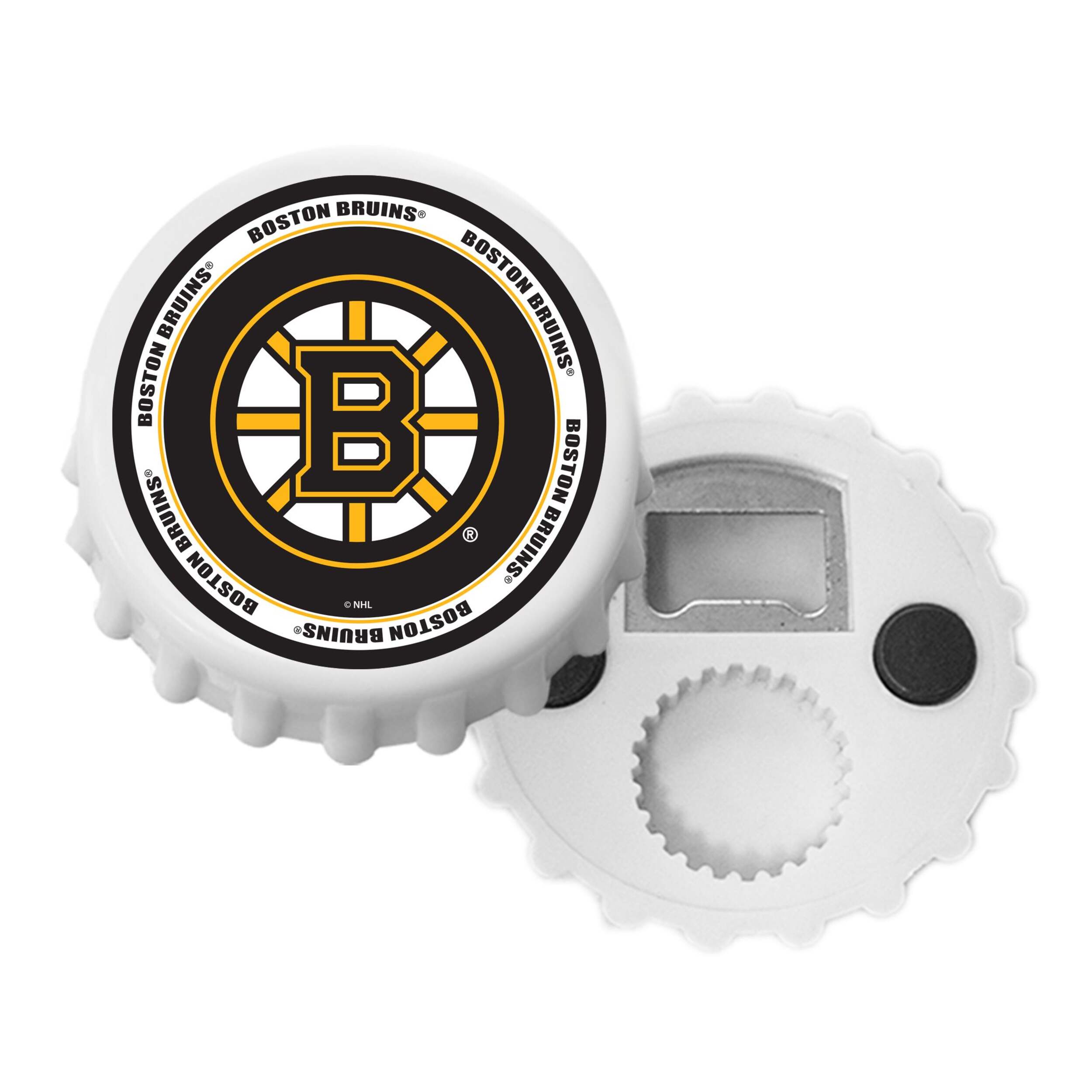 NHL Boston Bruins Bottle Cap Opener with Magnet Composite_or_Mixed