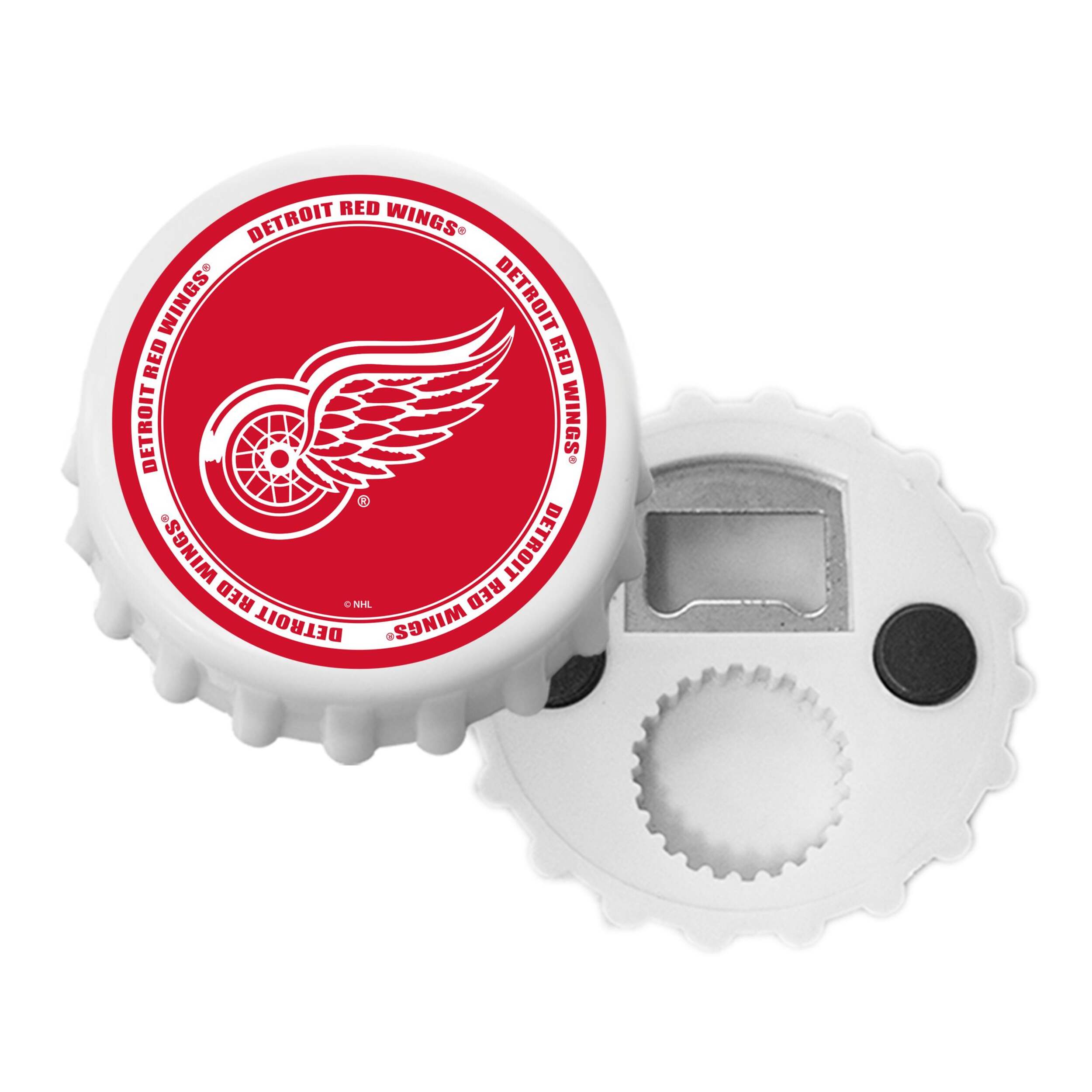 NHL Detroit Red Wings Hockey Magnetic Bottle Cap Opener Composite_or_Mixed