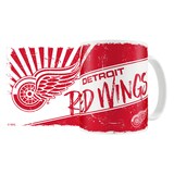 NHL Detroit Red Wings Hockey Team Sublimated Ceramic Coffee Mug, 15-oz Front_Flat