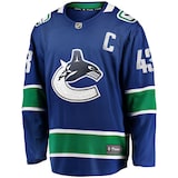 NHL Vancouver Canucks Breakaway Player Jersey, Quinn Hughes, Adult, Assorted Sizes Front_Three_Fourths_Angled_Left