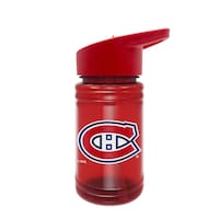 NHL Montreal Canadiens Kids Water Bottle with Spout and Straw, 16-oz