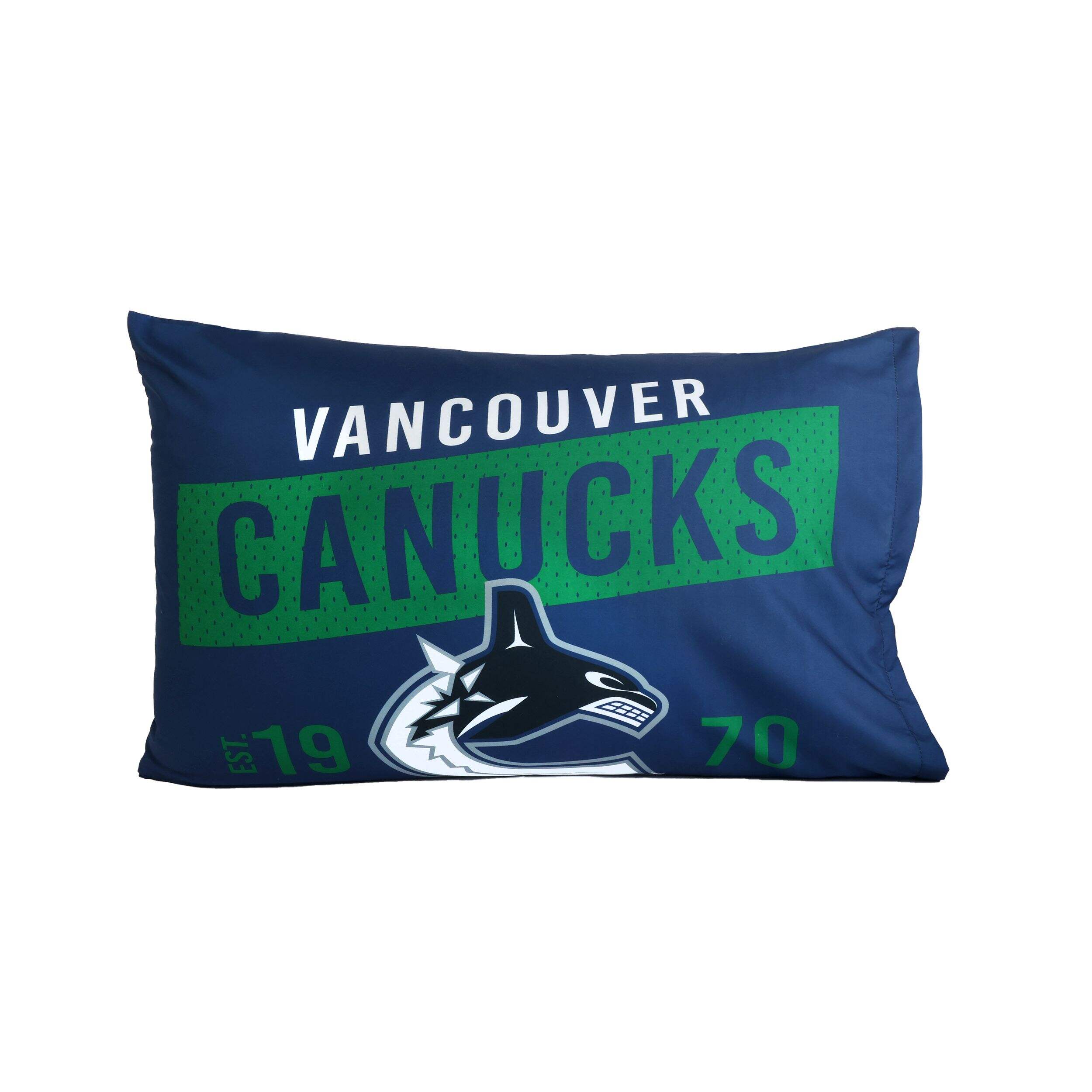 NHL Vancouver Canucks Traditional Pillowcase, 2-pk Front_Flat