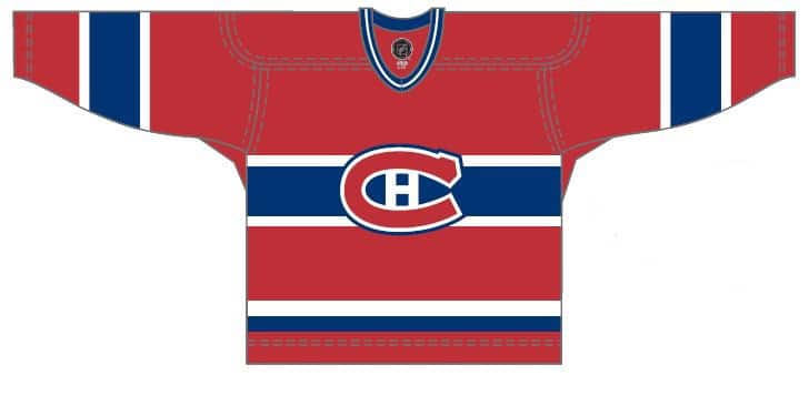 Little Earth Red Montreal Canadiens Pet Stretch Jersey
