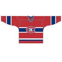 Chandail CCM de partisan Canadiens de Montréal, rouge