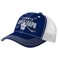 NHL Toronto Maple Leafs Lockup Meshback Cap, Youth Front_Three_Fourths_Angled_Left