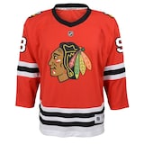 NHL Chicago Blackhawks Replica Player Jersey, Connor Bedard, Youth, Assorted Sizes Front_Flat