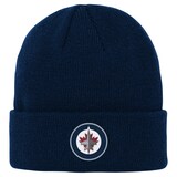 NHL Winnipeg Jets Cuffed Knit Toque, Youth Front_Flat