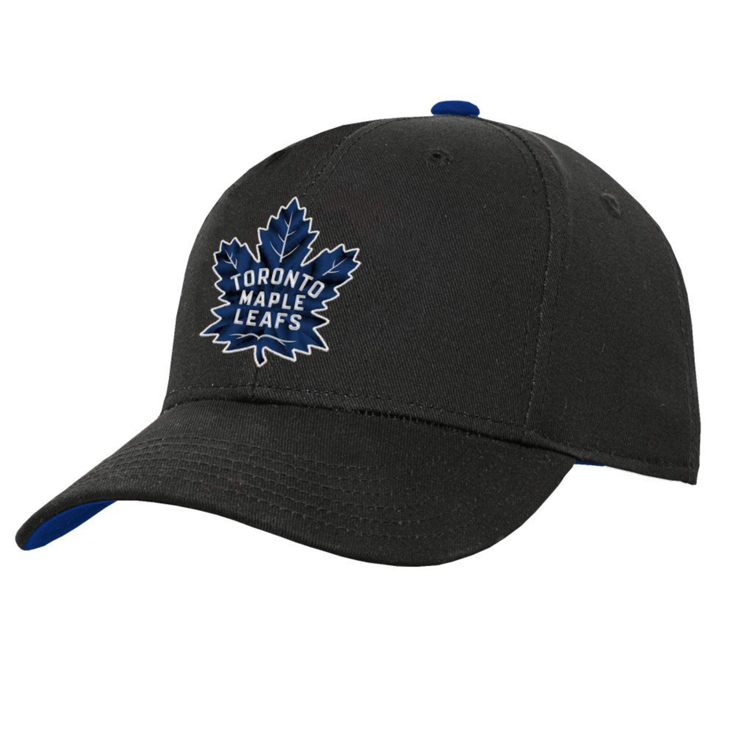 NHL Toronto Maple Leafs 3rd Precurved Snap Cap, Youth Front_Three_Fourths_Angled_Left
