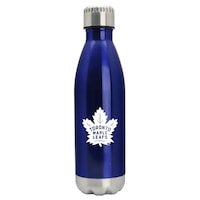 NHL Toronto Maple Leafs Stainless Steel Water Bottle with Printed Team Logo, 17-oz