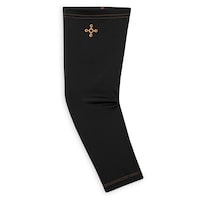 Tommie Copper Compression Arm Sleeve, Black, Various Sizes