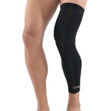 Manchon de compression pour jambe complète Copper, noir, choix de tailles Front_Angled_Left