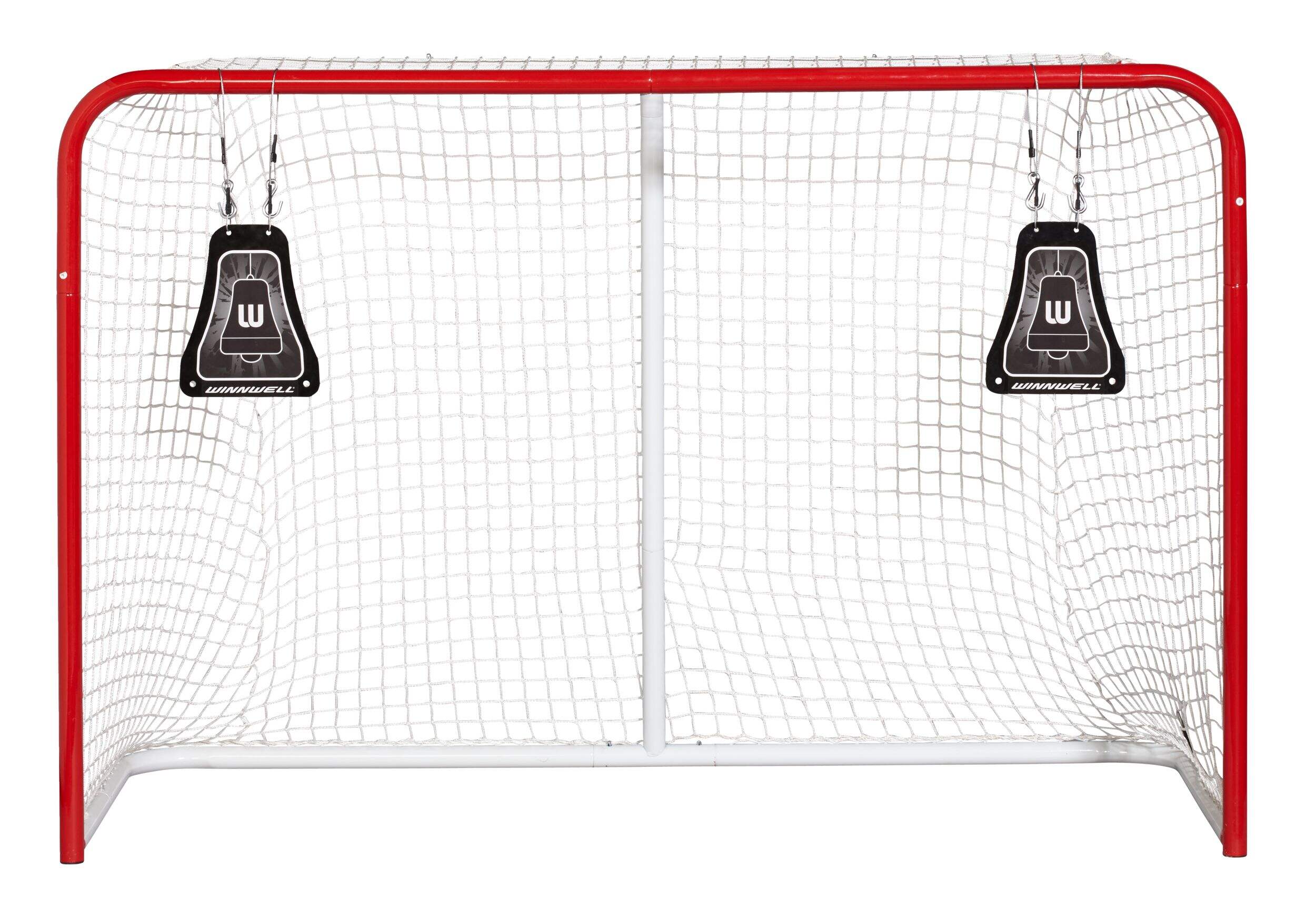 Cible clochette en métal Winnwell/Hockey Canada, hockey sur glace Front_Flat