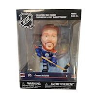 NHL Slappers Edmonton Oilers Connor McDavid Figurine Front_Flat