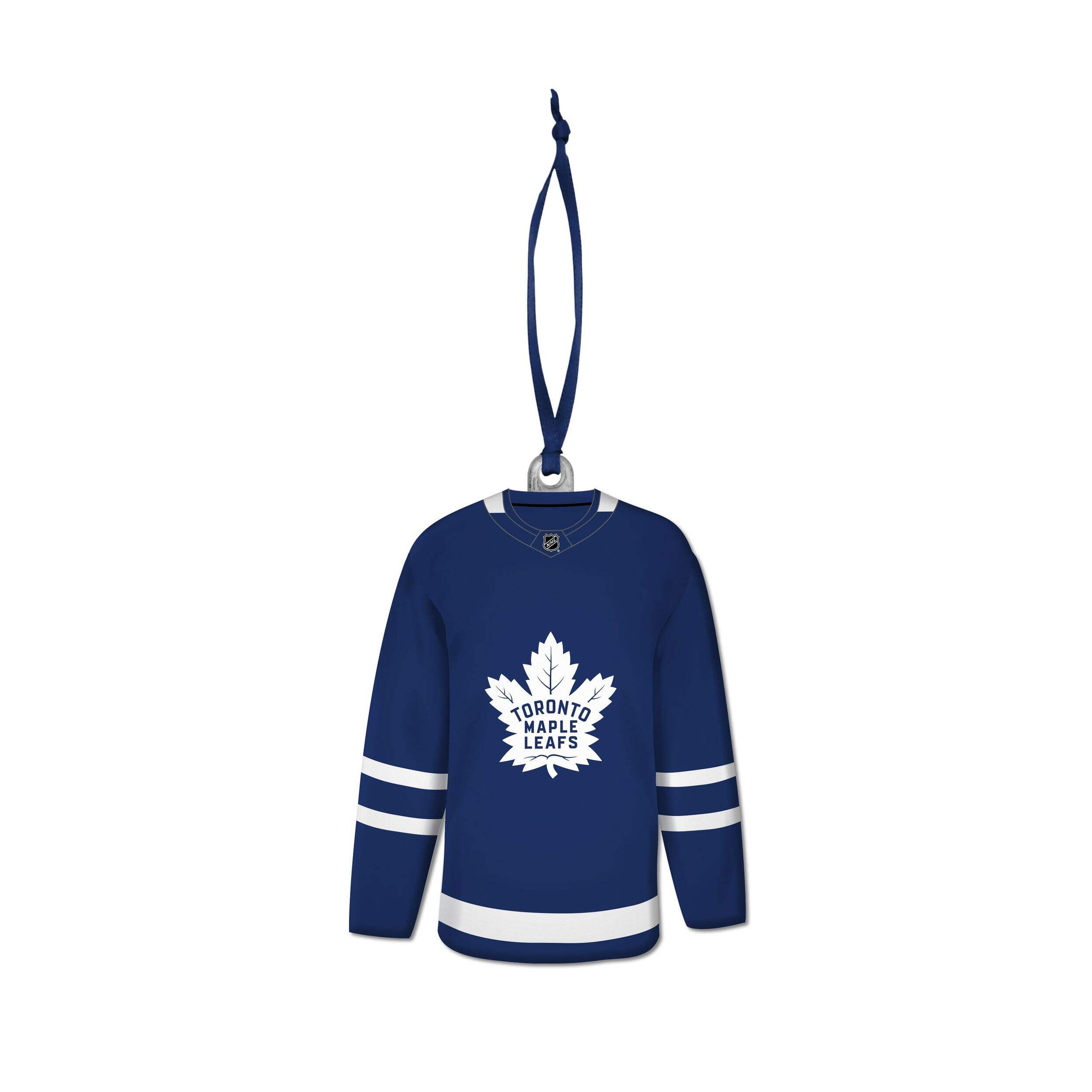 NHL Toronto Maple Leafs Jersey Resin Ornament, 3-in Front_Flat