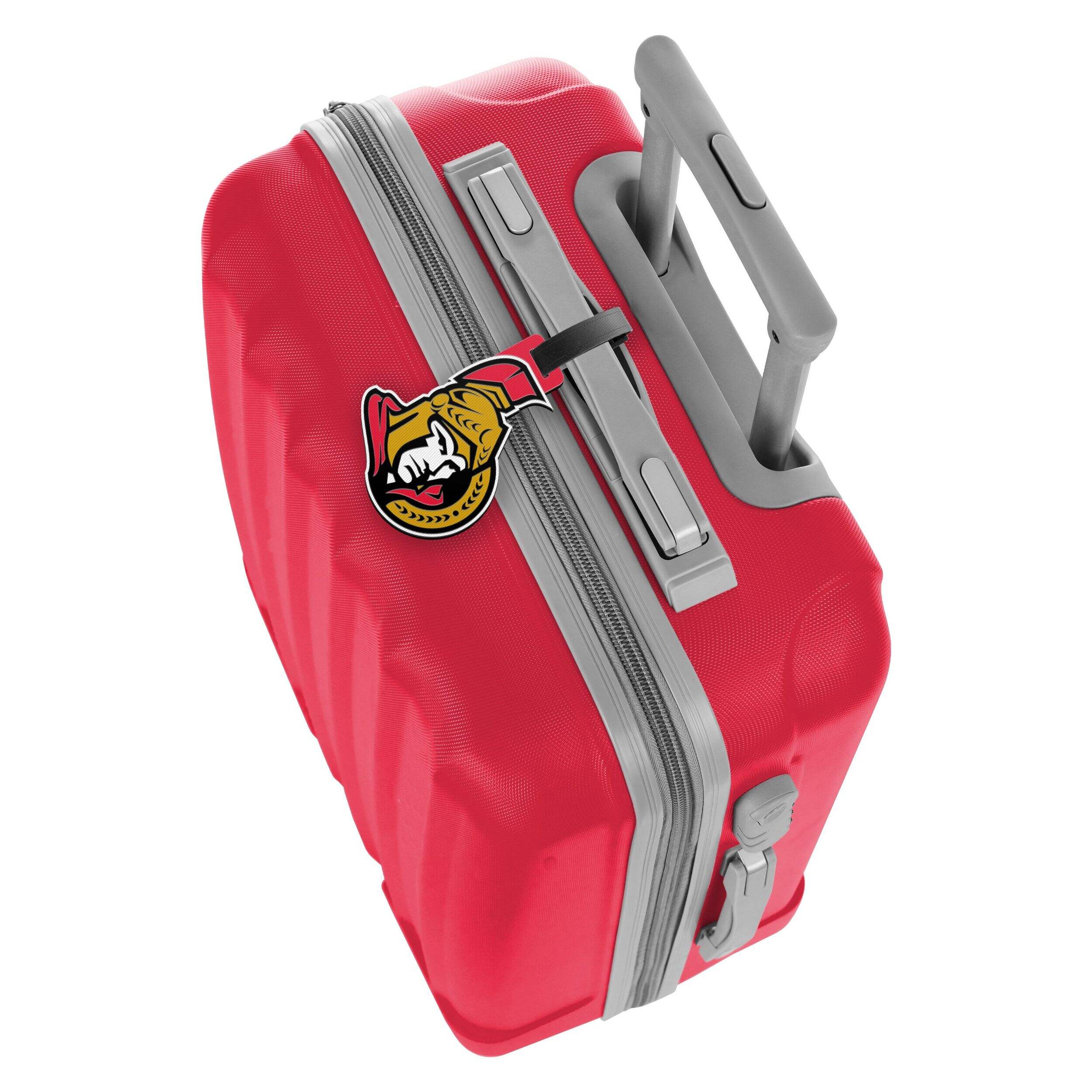 NHL Ottawa Senators PVC Jumbo Luggage Tag, 4.5-in Overhead_Plunge