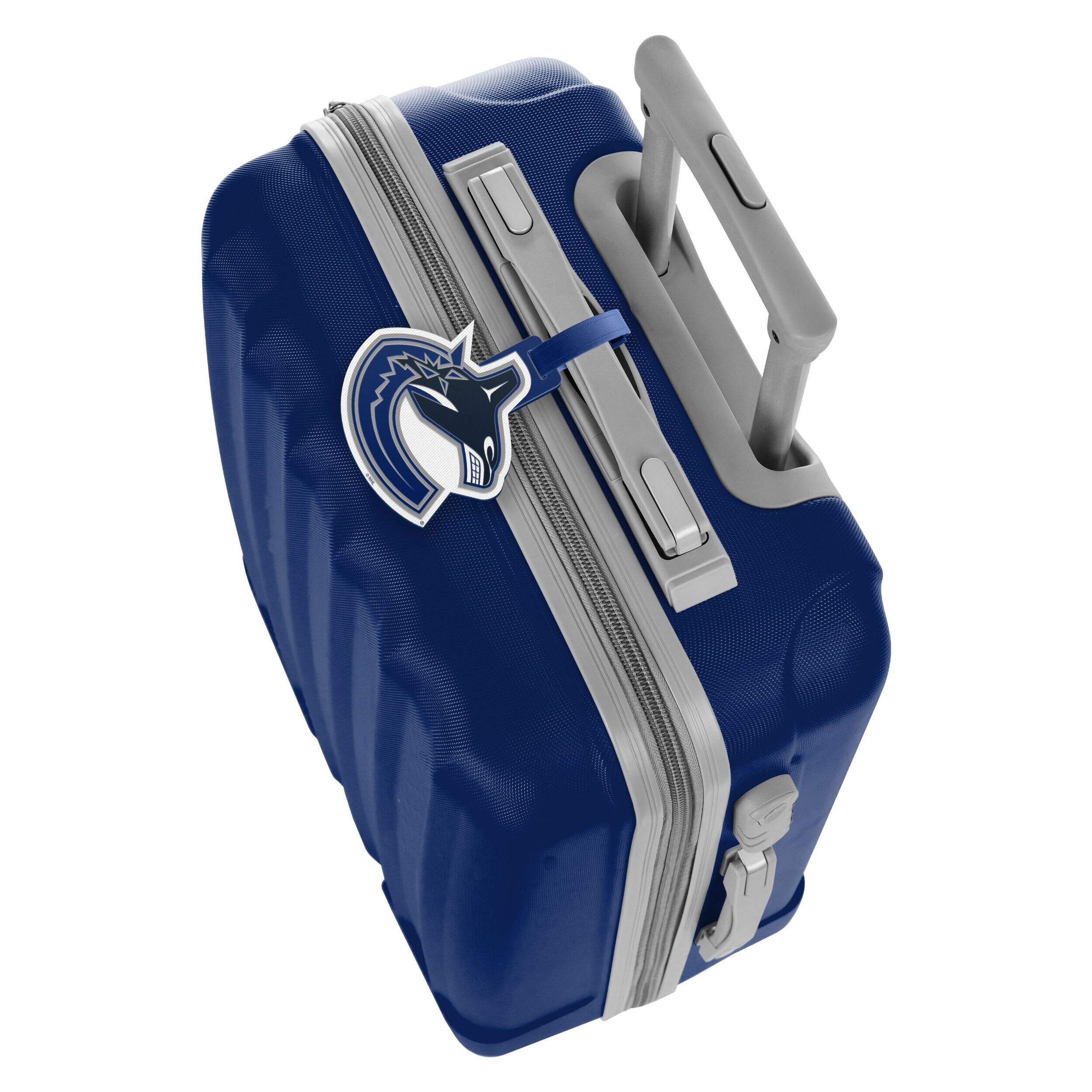 NHL Vancouver Canucks PVC Jumbo Luggage Tag, 4.5-in Overhead_Plunge