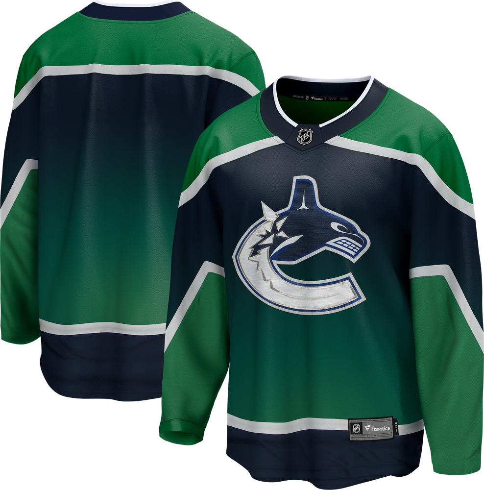 NHL Vancouver Canucks Reverse Retro Jersey Canadian Tire