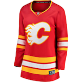 NHL Calgary Flames Breakaway Jersey, Women, Assorted Sizes Front_Angled_Left