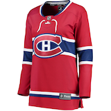 NHL Montreal Canadiens Breakaway Jersey, Women, Assorted Sizes Front_Angled_Left