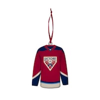 Ornement de chandail en résine Victoire de Montréal de la LPHF, 3 po Front_Flat