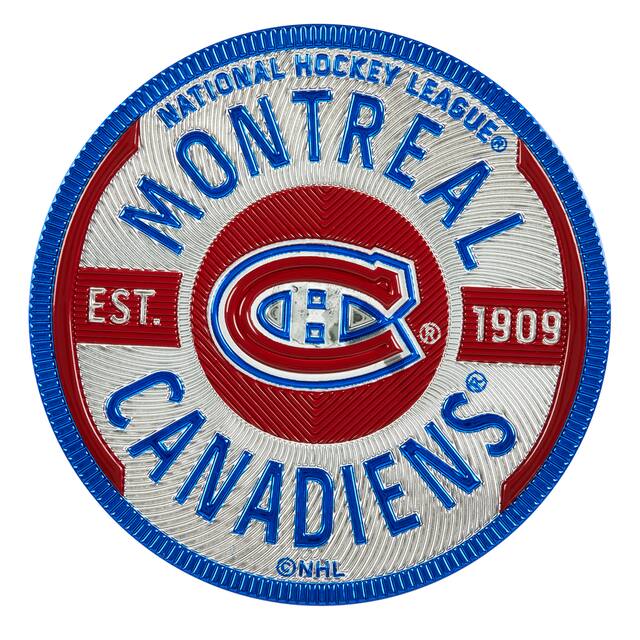 NHL Montreal Canadiens Hockey Team Peel & Stick Decal Sticker, 2.5-in ...