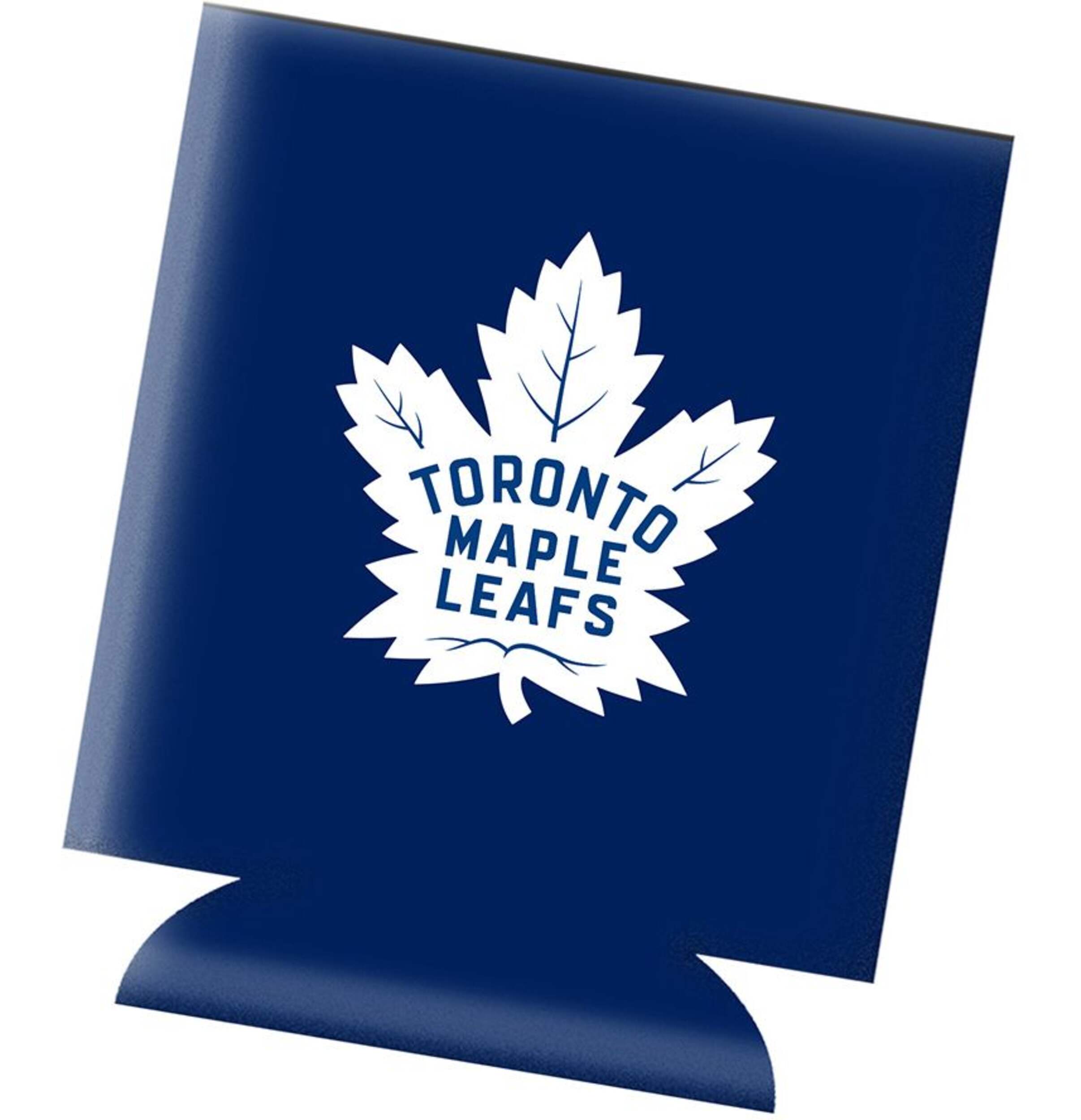 NHL Toronto Maple Leafs Hockey Logo Drink Koozie Overhead_Flat