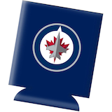 NHL Winnipeg Jets Drink Coozie Overhead_Flat