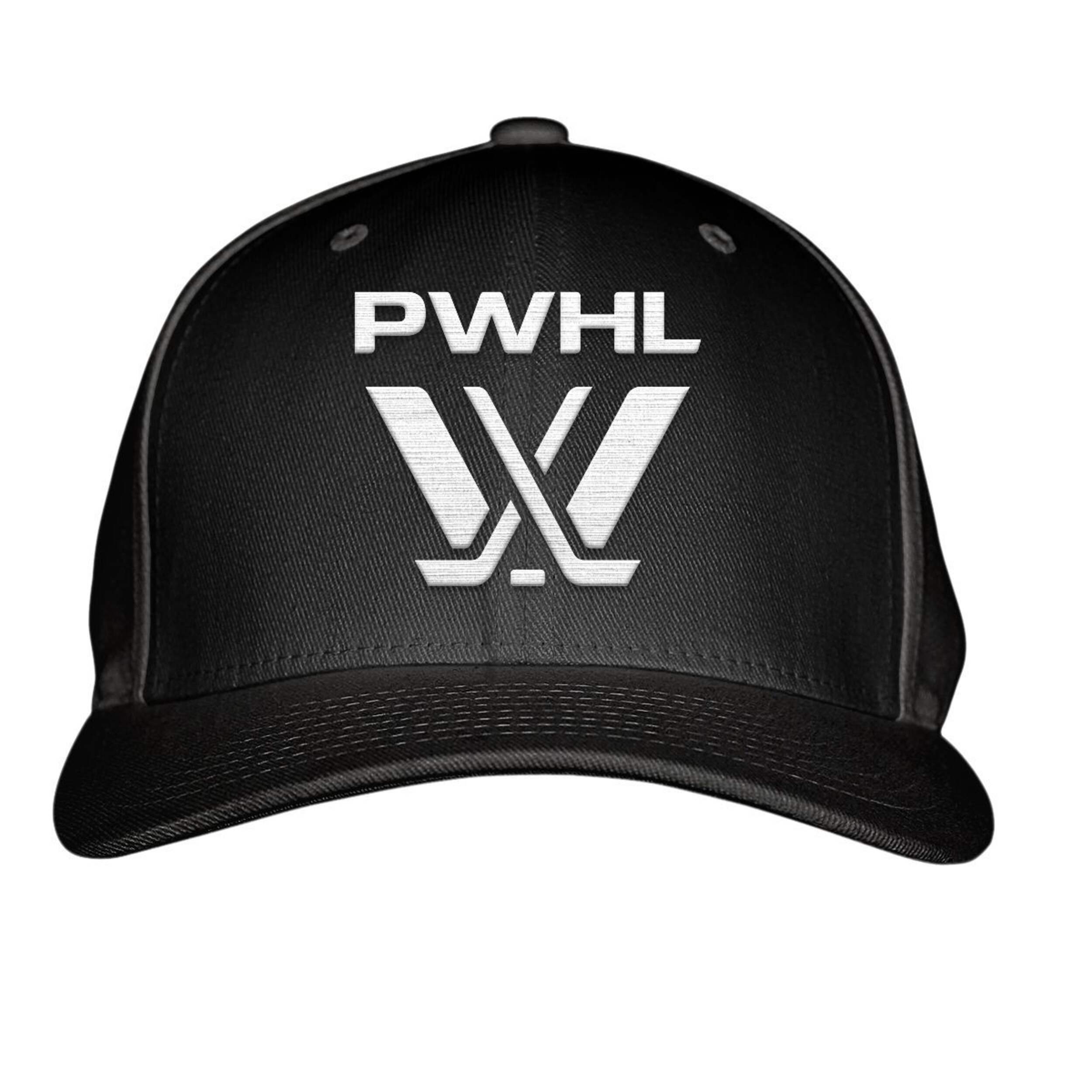 Casquette de base ajustable PWHL, adulte Front_Flat
