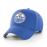 Casquette MVP ajustable Oilers d'Edmonton de la LNH, bleu royal Front_Angled_Left