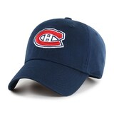 Casquette MVP ajustable Canadiens de Montréal de la LNH, bleu marine Front_Angled_Left