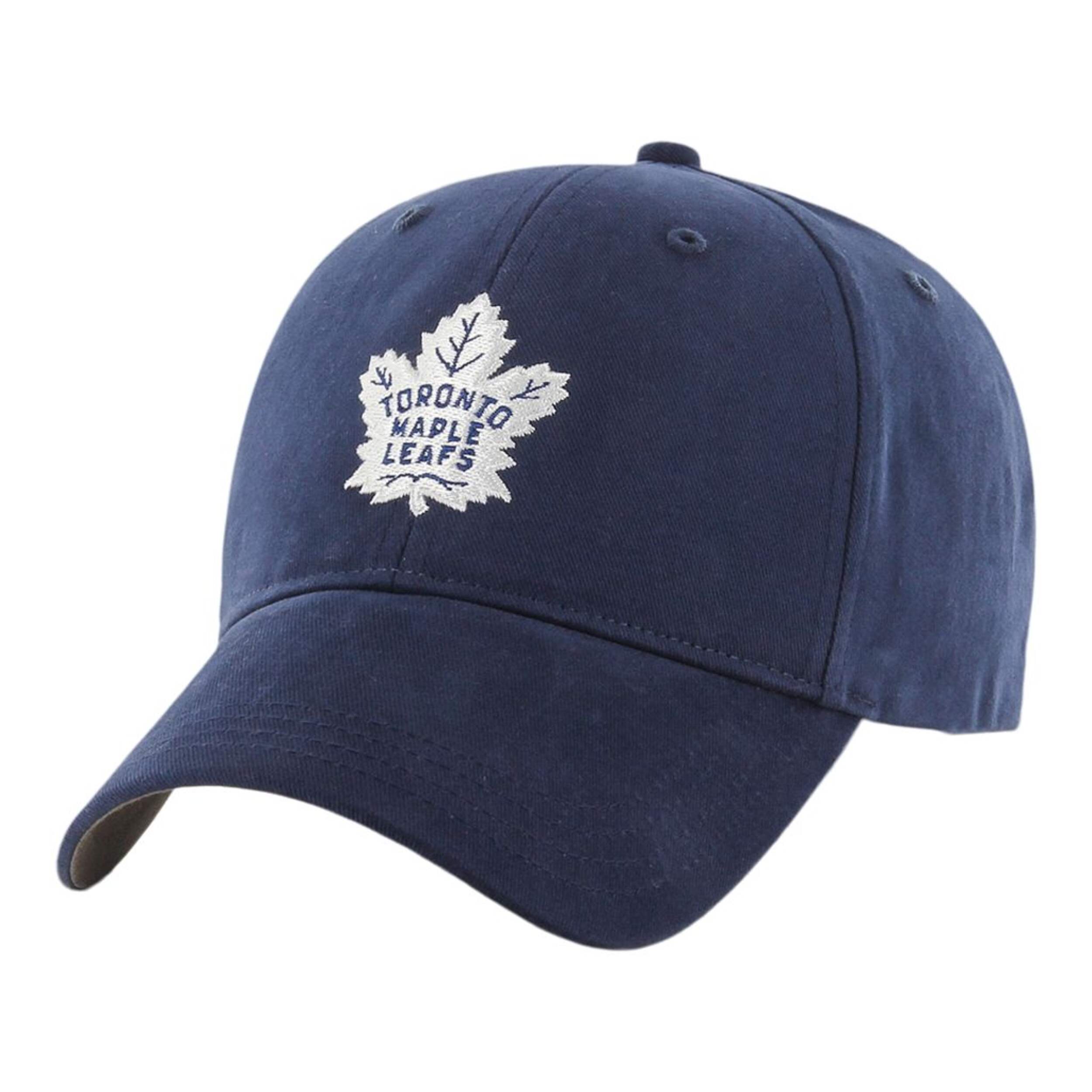 Fan Favorite NHL Toronto Maple Leafs Mass Basic MVP Cap, Adult Front_Angled_Left