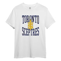 T-shirt avec logo Sceptres de Toronto de la LPHF, noir, adulte, homme, plus d'options disponibles Front_Flat