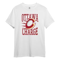 T-shirt avec logo Charge d'Ottawa de la LPHF, homme, choix de tailles