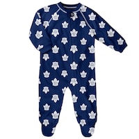 NHL Toronto Maples Leafs Raglan Zip Coverall, Toddler, Assorted Sizes