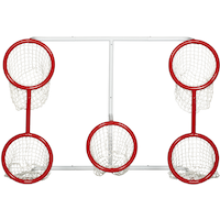 Winnwell Heavy Duty 5-Hole Hockey Skill Net, 72-in Front_Flat