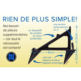 Ensemble patinoire extérieure NiceRink, 20 x 40 pi Side_Right