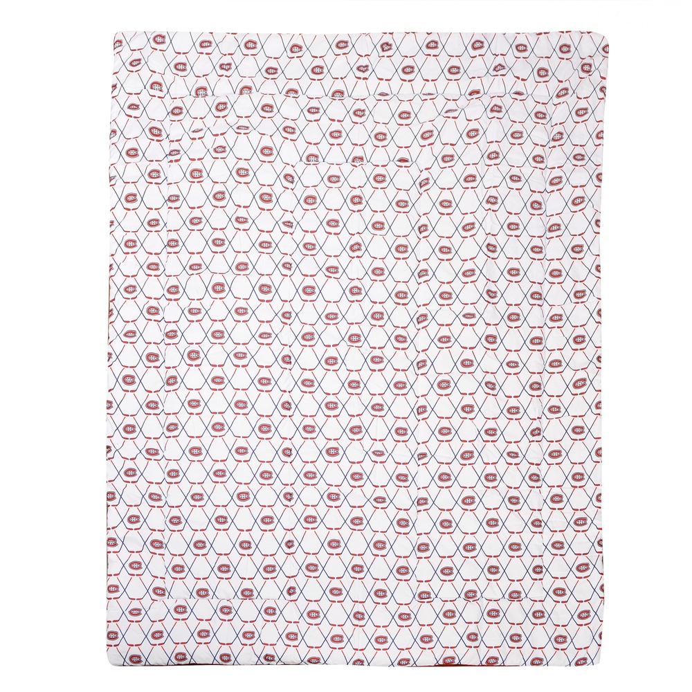 Draps LNH Canadiens de Montréal pour lit 1 place, paq. 4 Canadian Tire