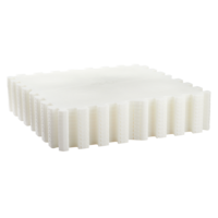 HockeyShot All-Star Dryland Hockey Training Tiles, 18-in x 18-in, 10-pk Front_Three_Fourths_Angled_Right