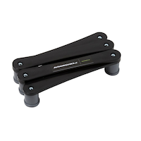 Winnwell Premium Stickhandling Aid, Black Front_Angled_Right