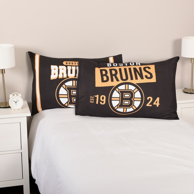 NHL Boston Bruins Pillowcase, 2pk Canadian Tire