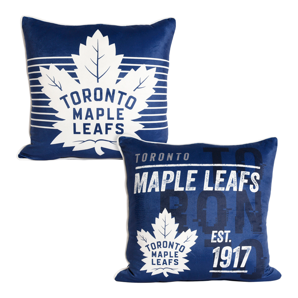 NHL Toronto Maple Leafs Reversible Decorative Cushion Canadian Tire