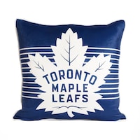 Coussin décoratif réversible LNH, Maple Leafs de Toronto Front_Flat