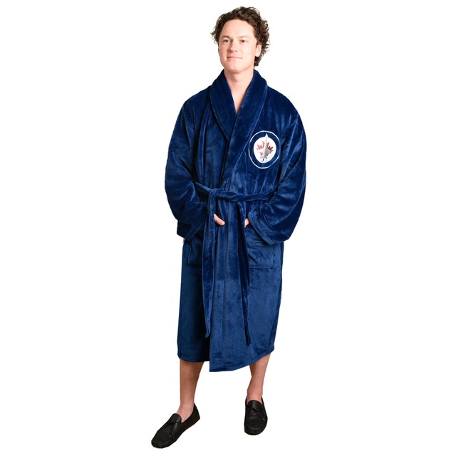 Adult NHL Winnipeg Jets Bathrobe Canadian Tire