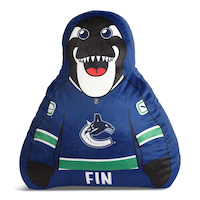 NHL Vancouver Canucks Fin Mascot Pillow Front_Flat