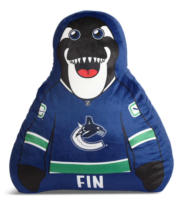NHL Vancouver Canucks Fin Mascot Pillow Canadian Tire