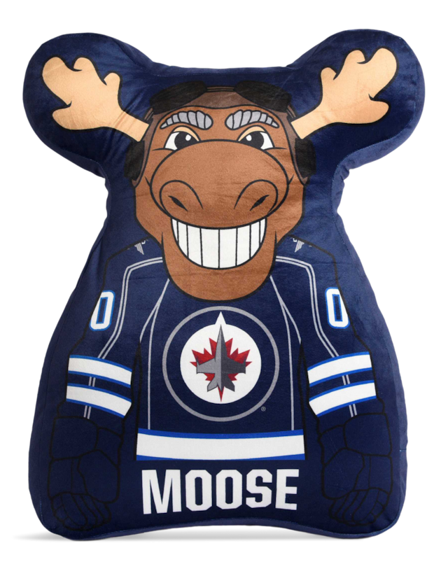 NHL Winnipeg Jets Moose Mascot Pillow Canadian Tire