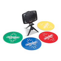 Indicateur de hockey Reactive Sniper de HockeyShot, noir Composite_or_Mixed