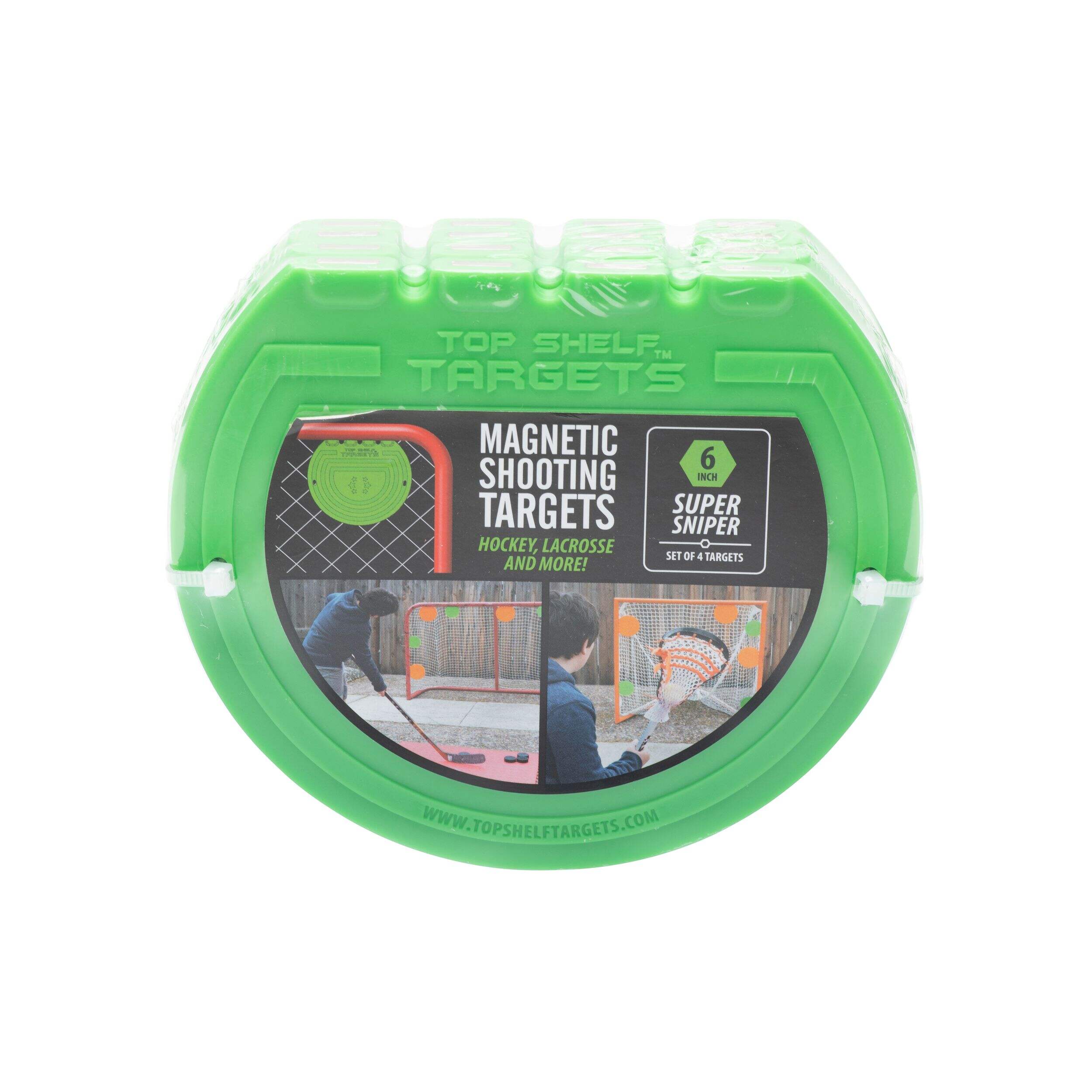 Top Shelf Targets Hockey/Lacrosse Shooting Targets, 6in