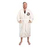 NHL Pittsburgh Penguins Bathrobe, Adult, White, One Size Front_Flat