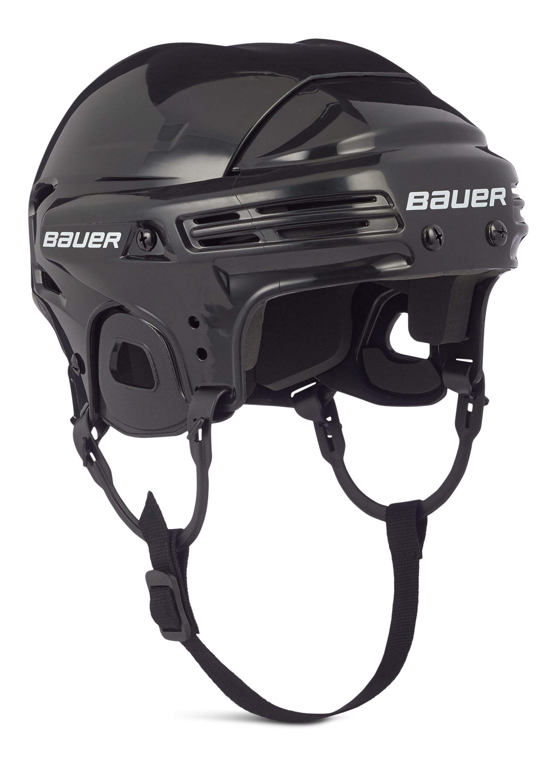 Bauer 2100 Senior Hockey Helmet with Dual-Density Foam Liner, Black ...